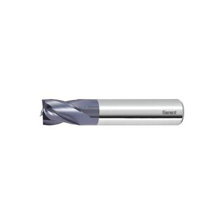 Garant Solid Carbide End Mill, TiAlN Coated, 4 mm 202556 4